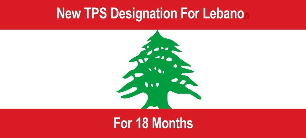 Designating Lebanon for TPS 