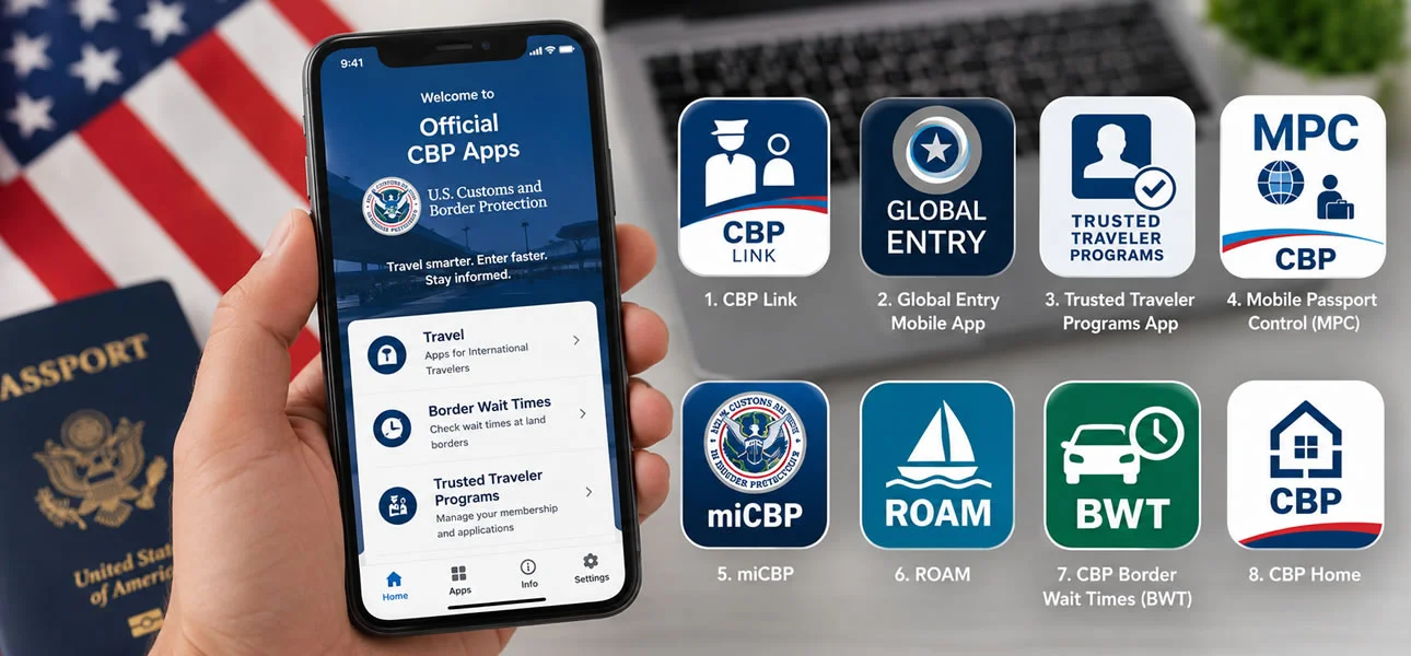 Apps Oficiales para Viajar a Estados Unidos