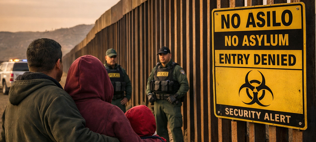 Nueva regla de asilo en Estados Unidos