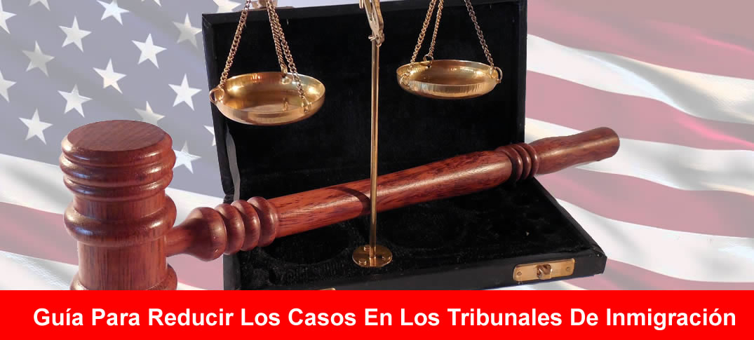 Reducir casos en los tribunales de inmigración